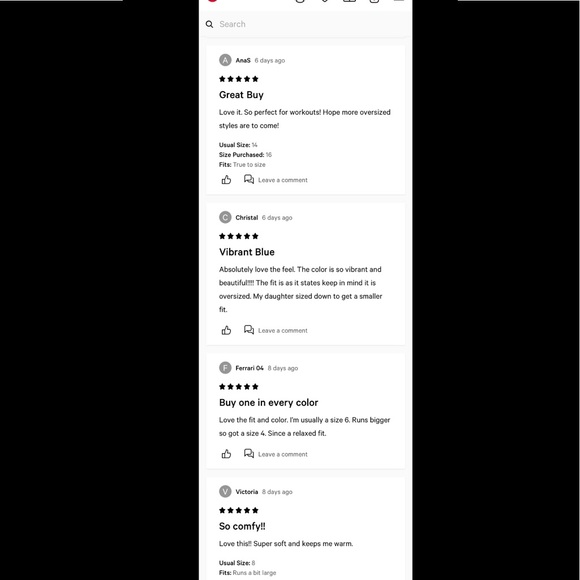 ❤️LULULEMON PERFECTLY OVERSIZED CREW* LOGO-WHITE❤️ - Picture 6 of 12